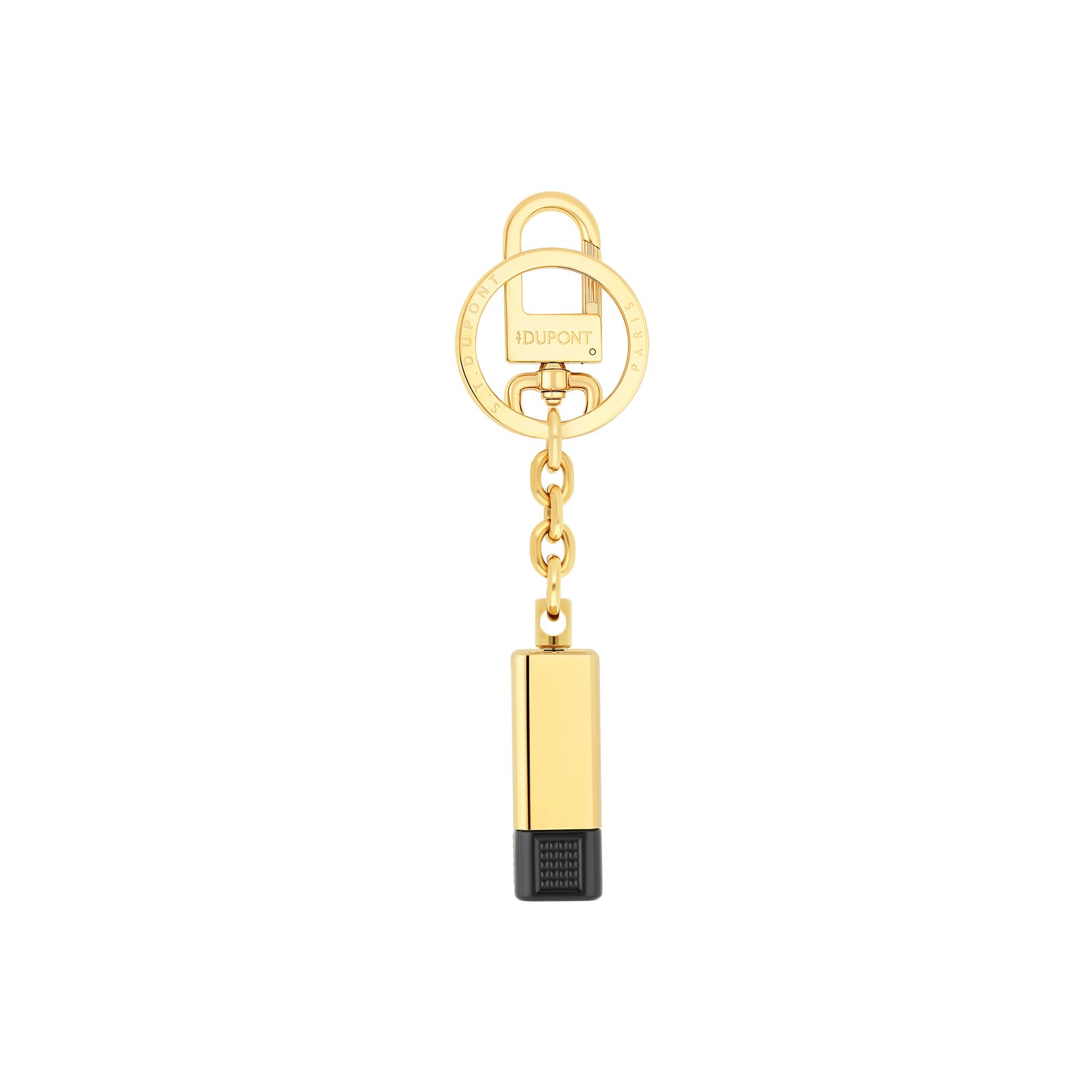 New Card Case Double Punch Blk/Golden
