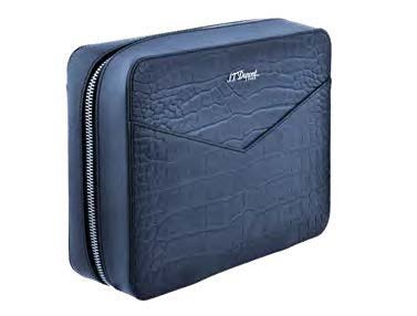 New Cigar Pouch Blue Crust