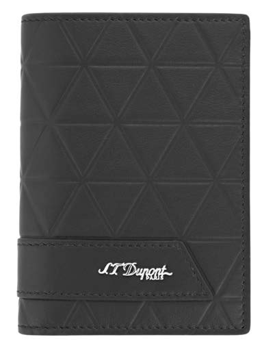 New Vertical 4 Credit Card Mini Billfold Firehead Black