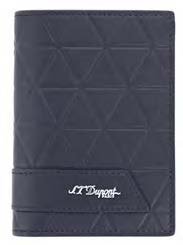 New Vertical 2 Credit Card Mini Billfold & Coin Purse Firehead Blue