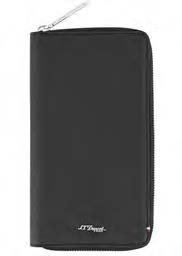 New Long Wallet Grained Neo Cap Black