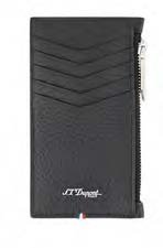 New Credit Card Holder & Coin Purse Full-Grain Neo Cap Black