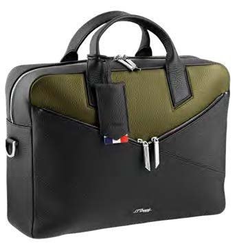 Document Holder Grain Neo Cap Khaki & Black