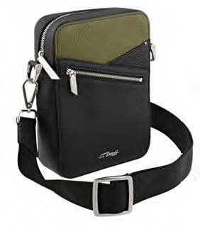 New Zippered Crossbody Bag Neo Cap Black & Khaki