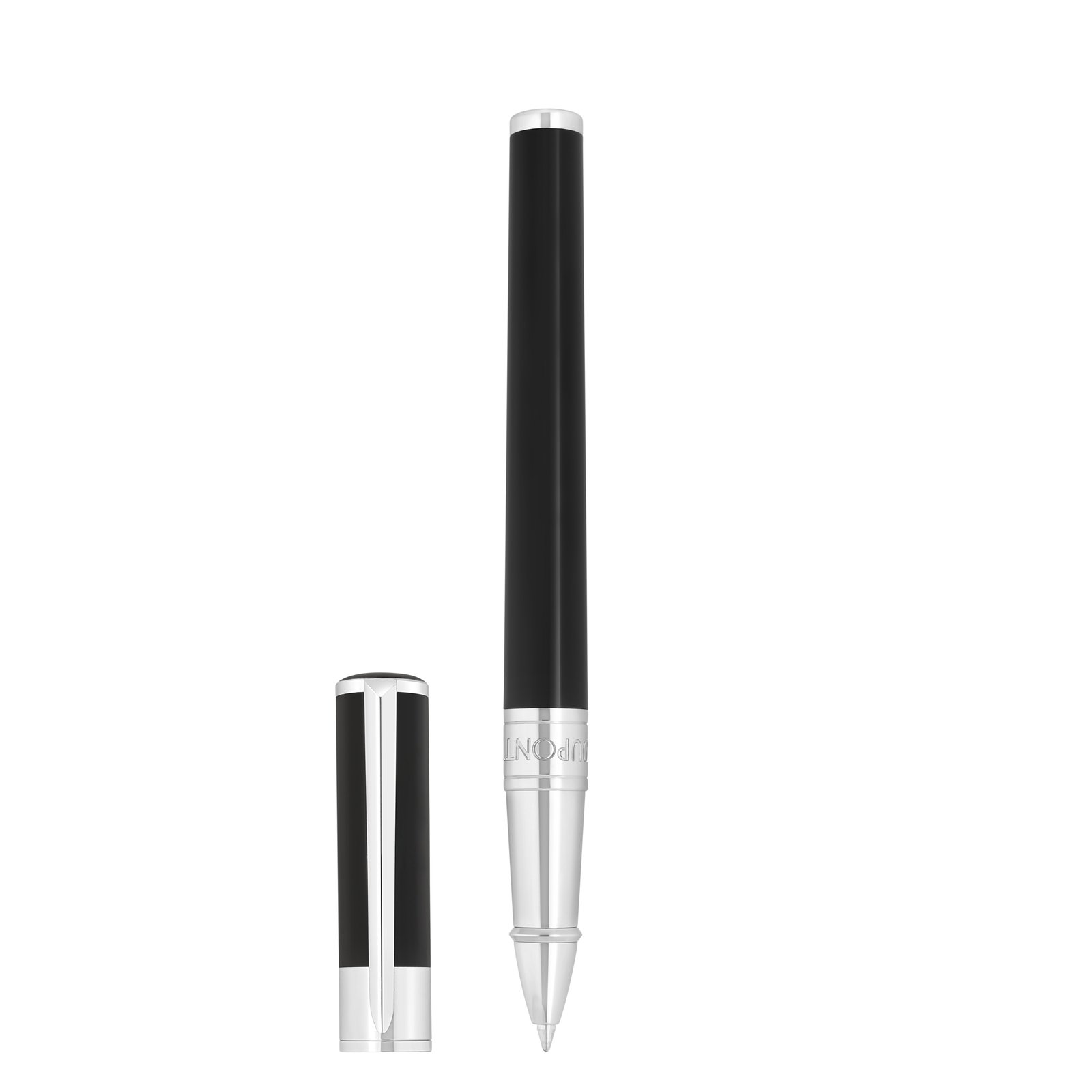 New Initial Rollerball Black / Chrome