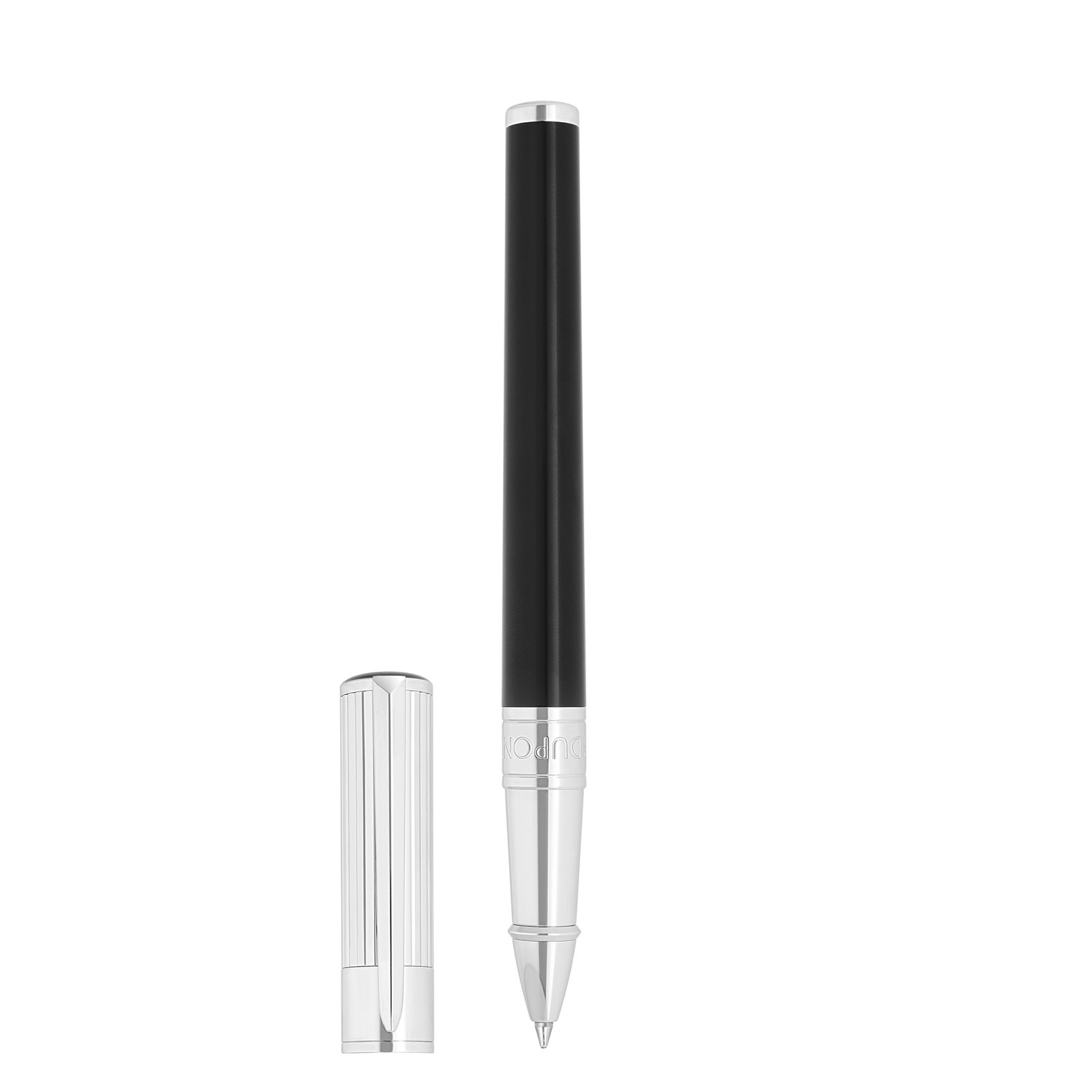 New Initial Rollerball Dt Black/ Chrome