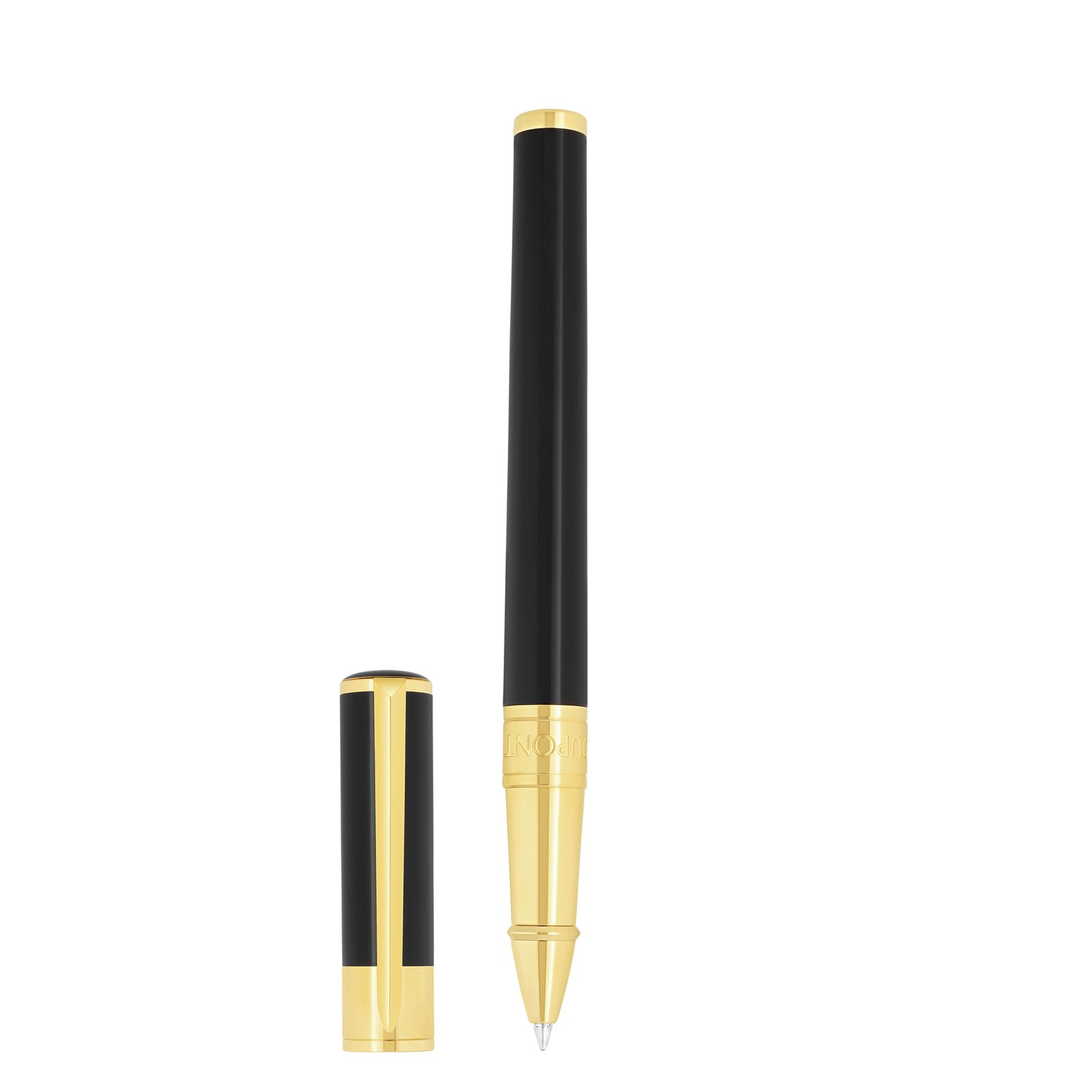 New Initial Rollerball Black / Golden