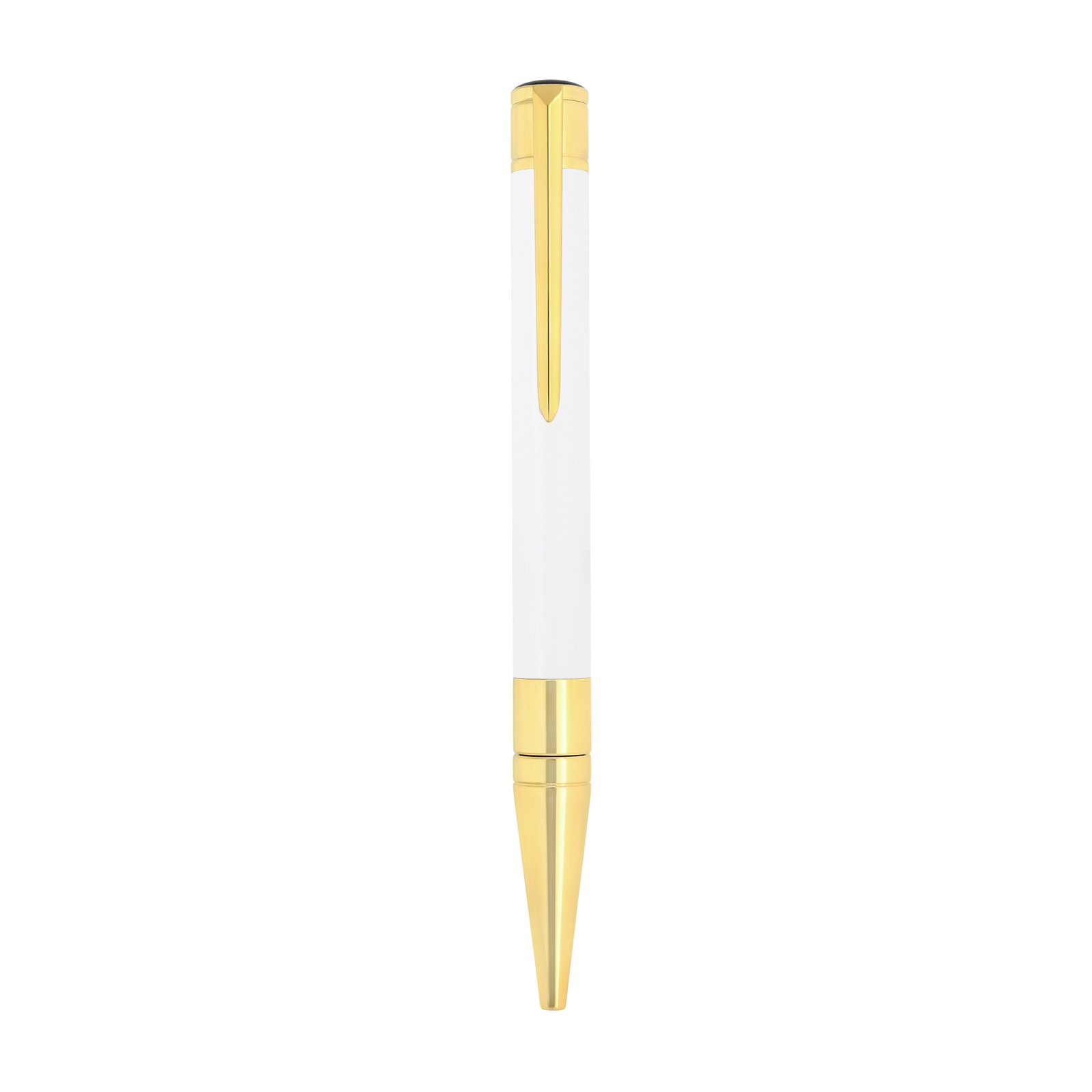 New Initial Ballpoint White / Golden