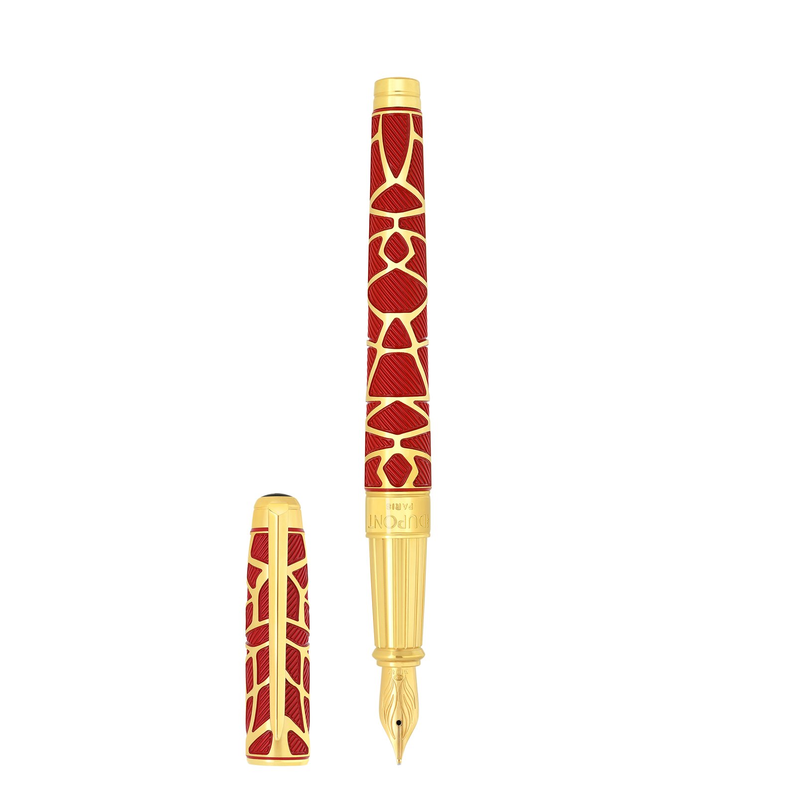 New Eternity Large Fountain Pen Orlinski Lq Red/YG