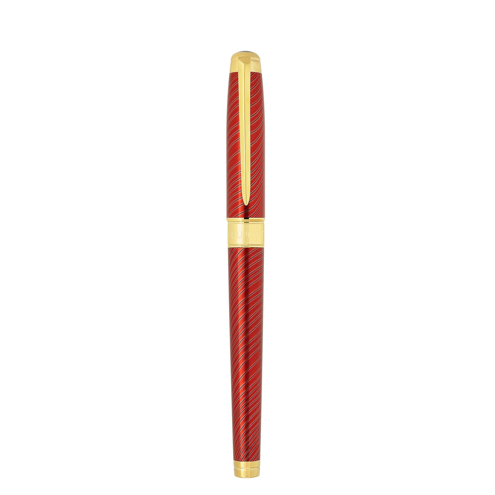 New Large Fountain Pen Horse Mane Red/YG
