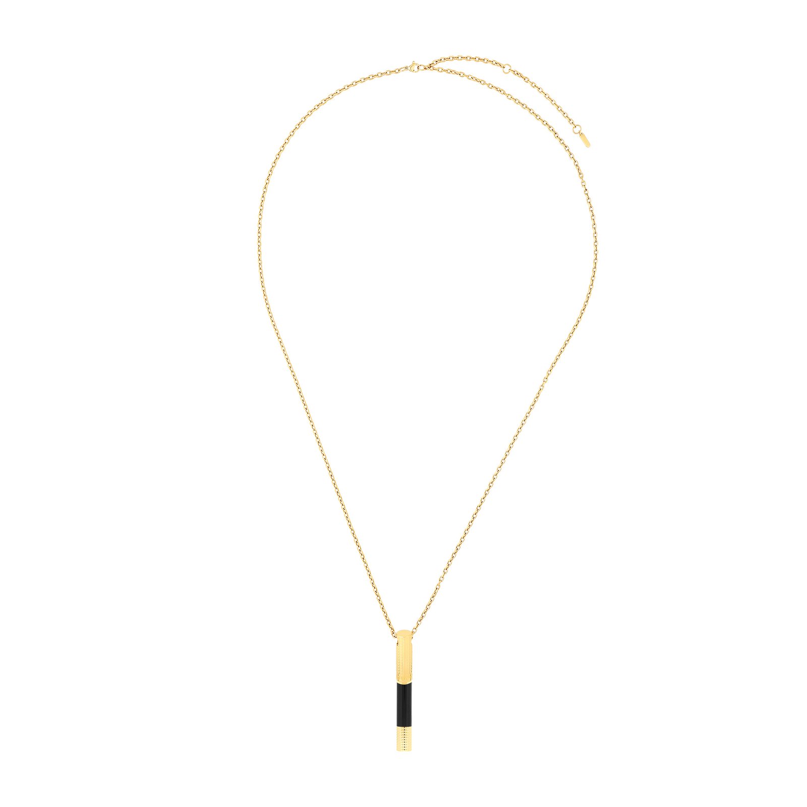 New Mini Pen Necklace Black/Golden