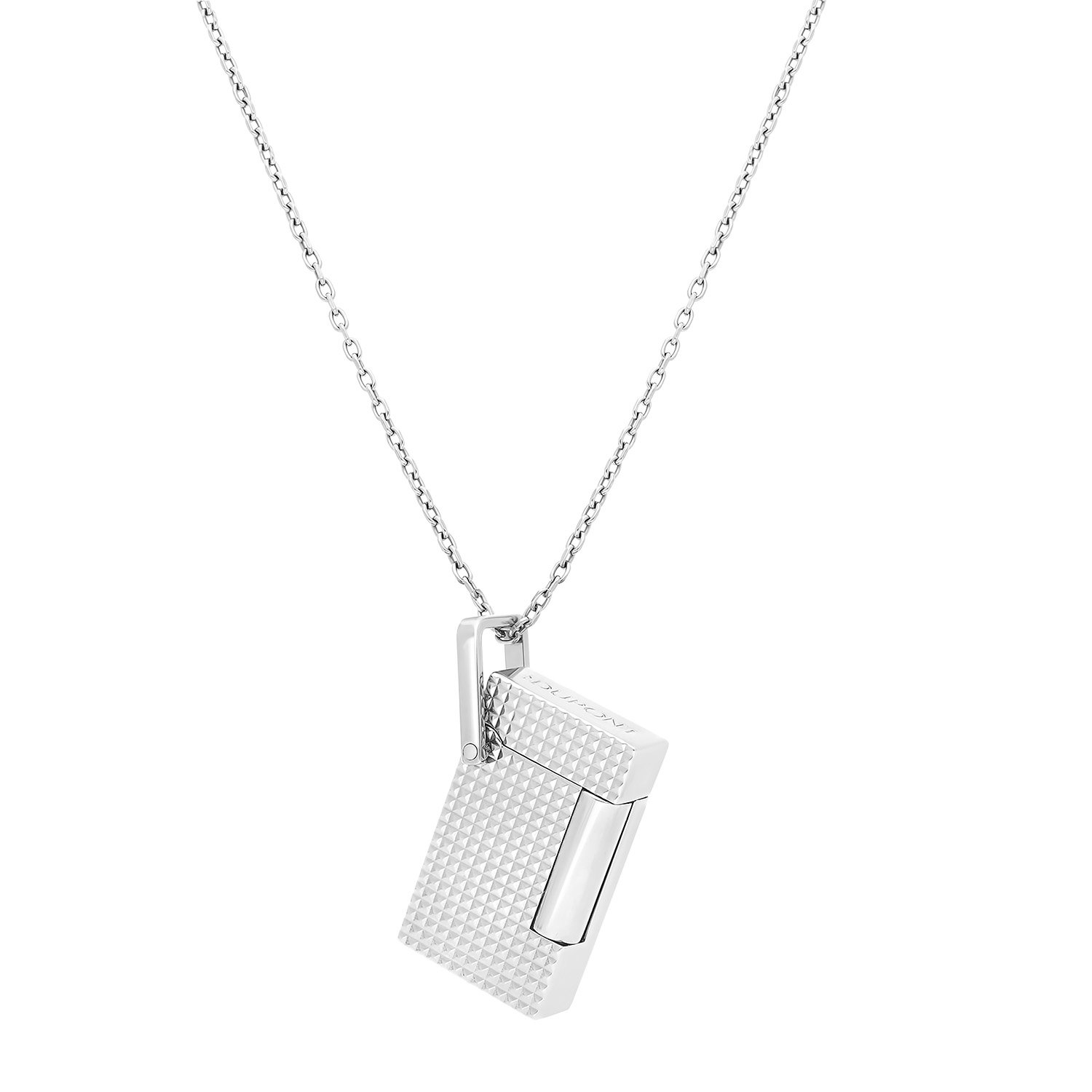 Line 2 Necklace Silver