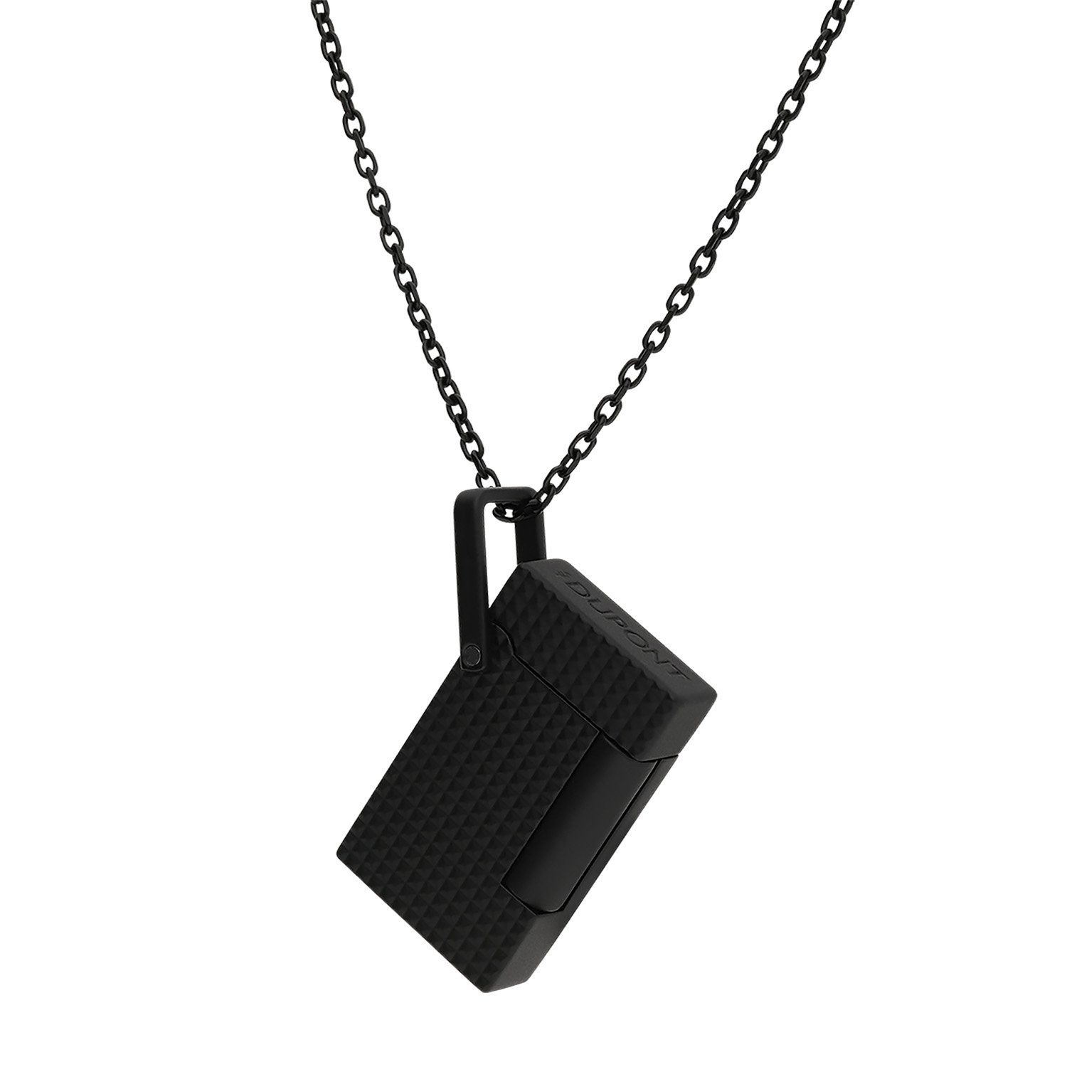 Line 2 Necklace Matte Black